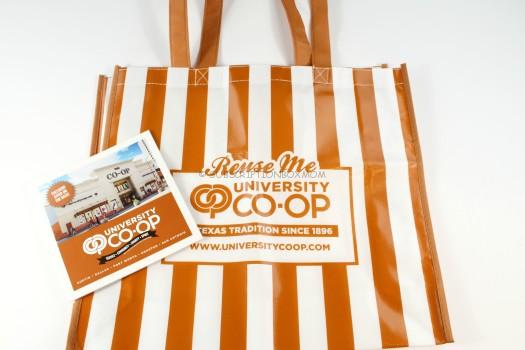 UT Co-Op Striped Tote