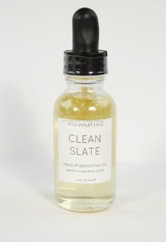 Clean Slate Makeup Removing Oil by Miss Violet Lace