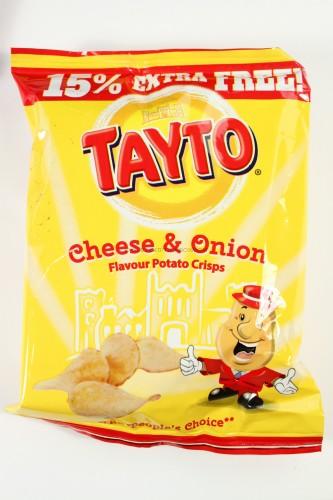 Tayto Cheese & Onion Flavored