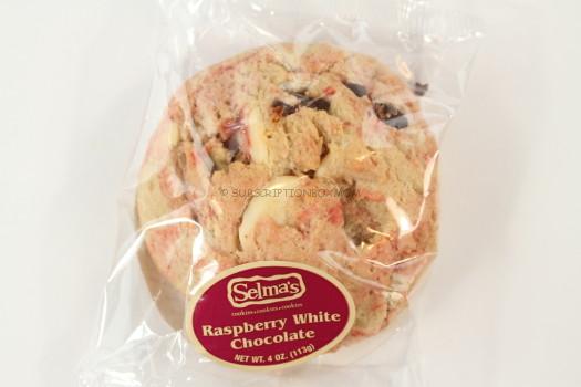 Raspberry White Chocolate Cookie from Selma's Cookies