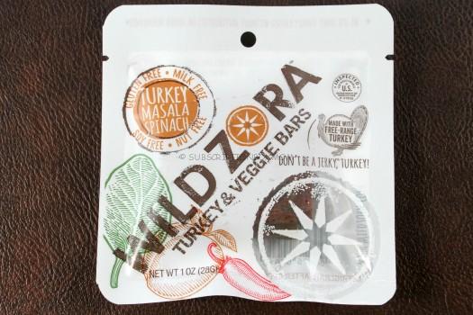 Wild Zora Turkey Masala & Spinach Jerky Bar