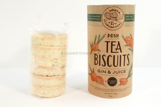Rosemary â€œGin & Juiceâ€ Shortbread Tea Biscuits