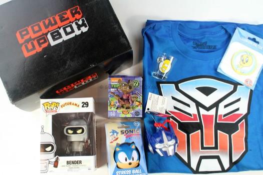 Power Up Box August 2015 Review