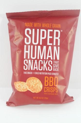 Super Human Snacks BBQ Crisps 
