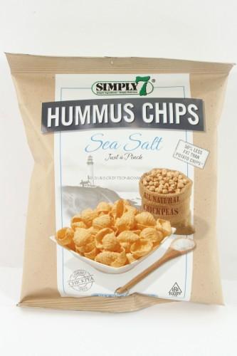 Simply7 Hummus Sea Salt Chips: