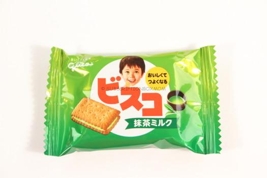 Glico Green Tea Crackers