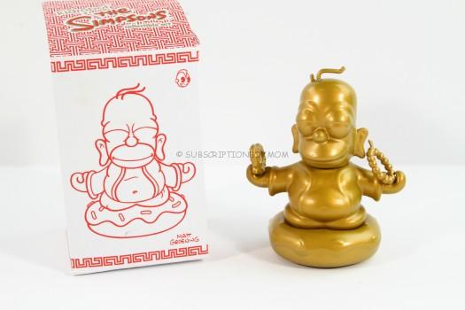 Kidrobot The Simpsons Homer Buddha 7 inch Vinyl Figure