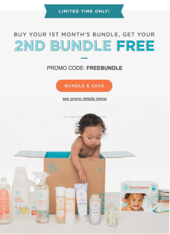 Honest Company Buy 1 Get 1 Free Coupon