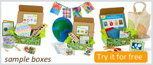 FREE Full-Sized Green Kid Crafts Subscription Box