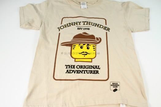 Johnny Thunder Brick Builders Club Shirt