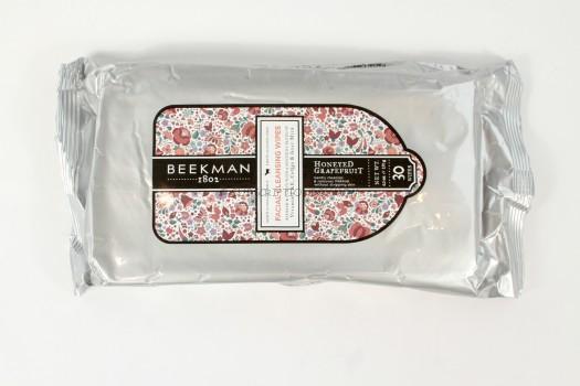 Beekman 1802 Honeyed Grapefruit Facial Cleansing Wipes