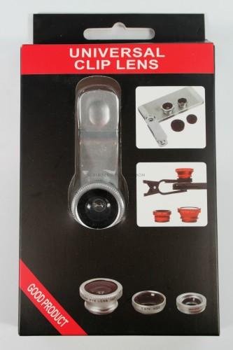 3-in-1 Clip-On Smartphone Camera Lens Kit 