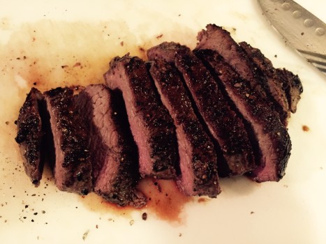 Yummy seared steak!