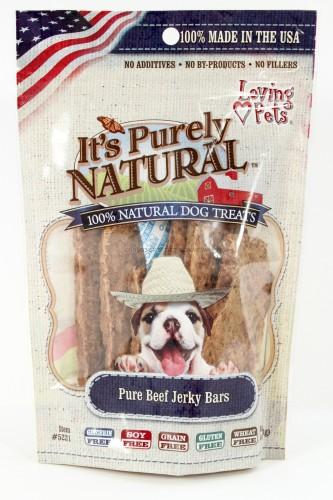 Loving Pets Pure Beef Jerky Bars