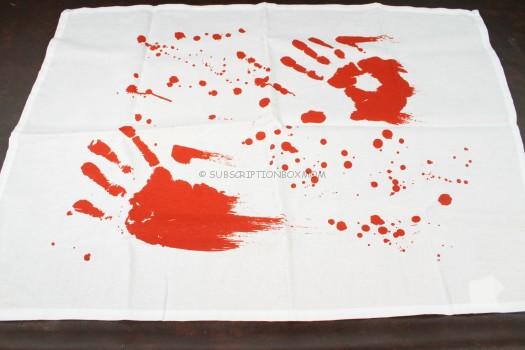 Spinning Hat Blood Bath Hand Towel