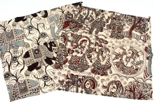 Kalamkari Fabric Hand Towel