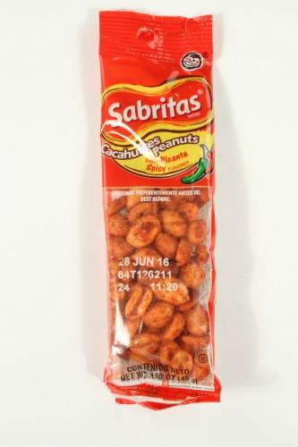 Cacahuates Peanuts by Sabritas