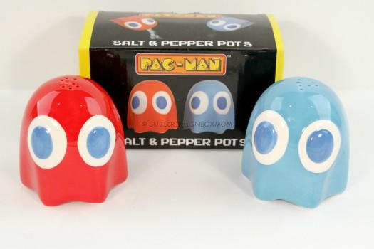 Pac-Man Salt + Pepper Shakers