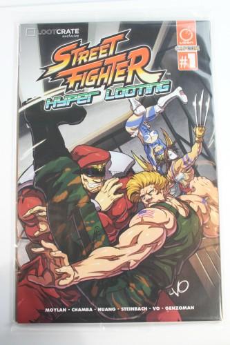 Exclusive Street Fighter Hyper Looting Comic Book