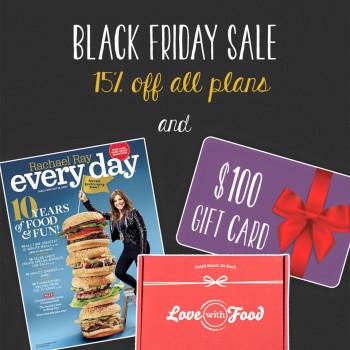 Love with Food Black Friday 2015 Deals