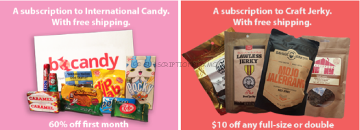 BoCandy & BoJerky Black Friday Subscription Box Deals 2015