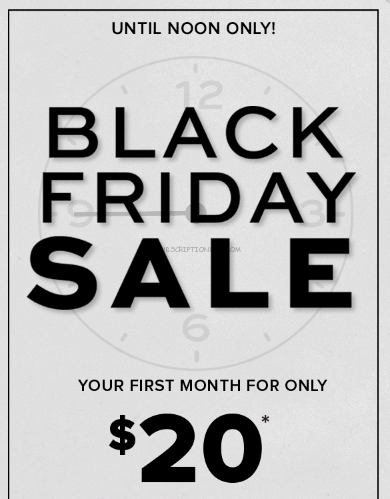 Five Four Club Black Friday 2015 Coupon