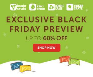 Kiwi Crate Black Friday 2015 Coupon + 50% Store Purchases