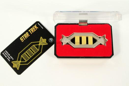 Star Trek Rank Insignia Lapel Pin