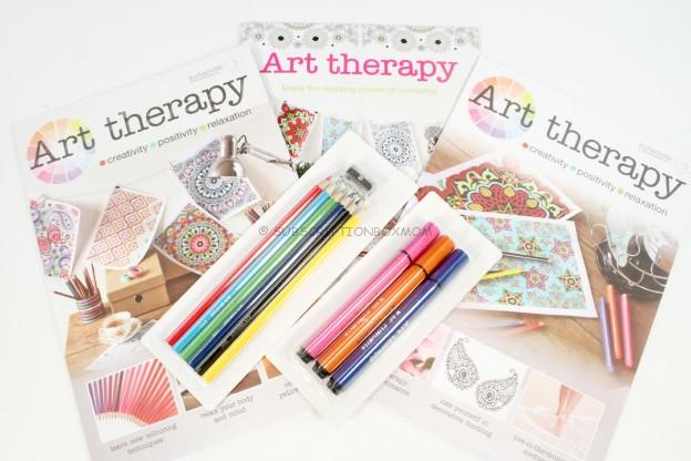 Art Therapy by Hachette Coloring Subscription Review - Introductory