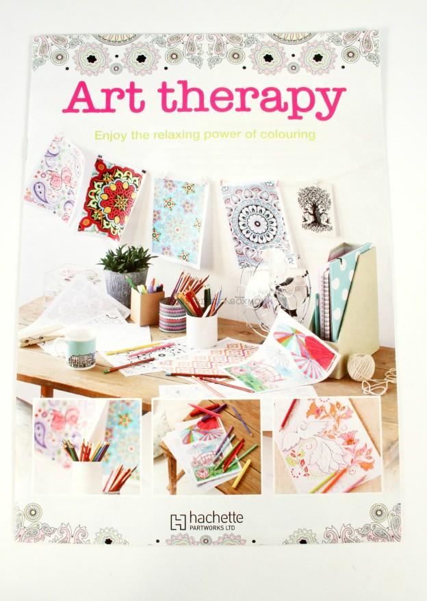 Art Therapy by Hachette Coloring Subscription Review - Introductory