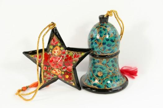 Paper Mache Christmas Decorations 