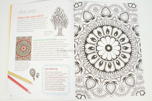 Art Therapy by Hachette Coloring Subscription Review - Introductory