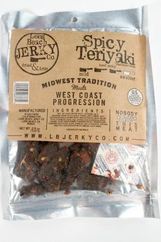 Long Beach Jerky Company Spicy Teriyaki