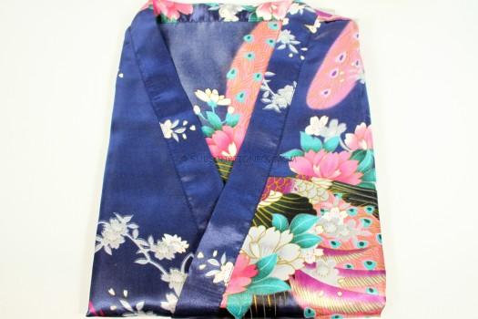 Kimono Syle Peacock Robe