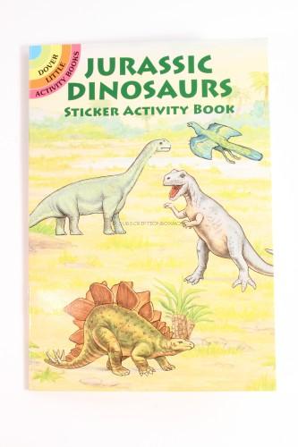 Jurassic Dinosaurs Sticker Activity Book