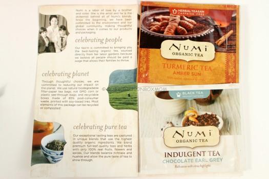 BONUS ITEM: Numi Tea