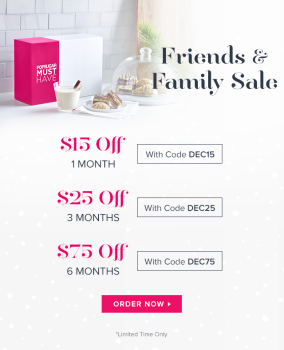 POPSUGAR Must Have Box December 2015 Coupon Codes