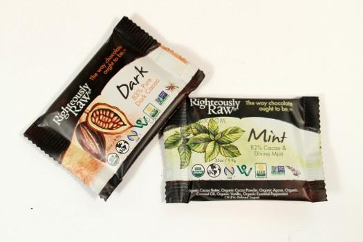 Righteously Raw Dark Mint Cacao and Dark Cocao