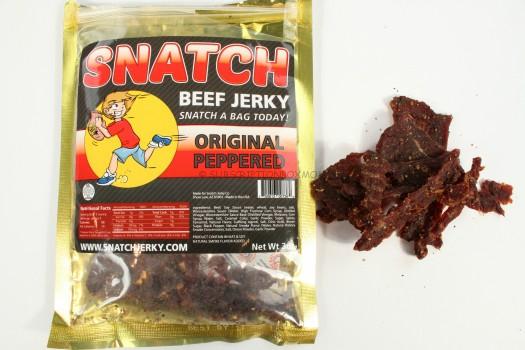 SNATCH Jerky Original Peppered