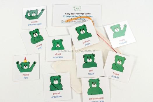 Kelly Bear Emotion Cards