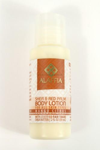 Alaffia Shea & Red Palm Body Lotion in Mango Citrus