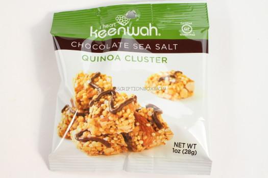 I Heart Keenwah Chocolate Sea Salt Quinoa Cluster