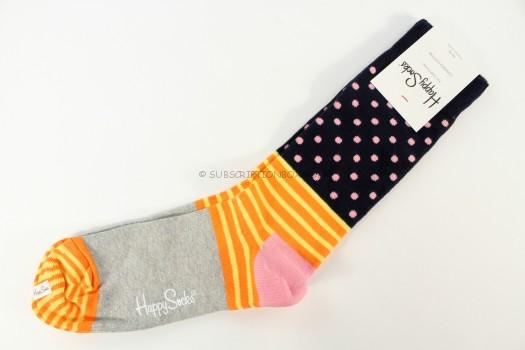Happy Socks Half-Striped Socks