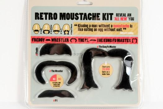Retro Self Adhesive Costume & Party Disguise mustache set