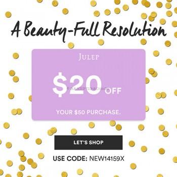 Julep $20.00 Coupon + Free Box with 3 Month Subscription