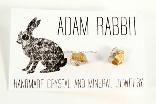 Adam Rabbit Quartz Earrings 