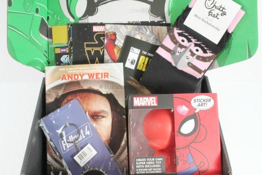 ZBOX January 2016 Geek/Gamer Box Review 