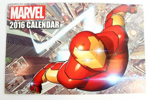Marvel 2016 Calendar