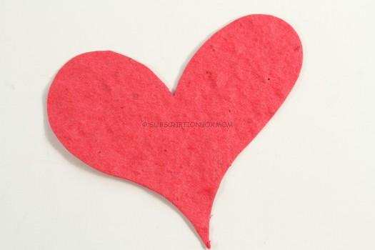 Seeded Valentine Card: