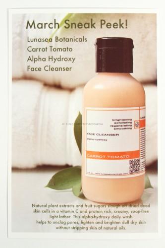 Lunasea Botanicals Carrot Tomato Alpha Hydroxy Face Cleanser